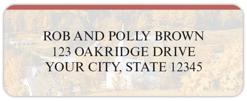 Majestic America Address Labels