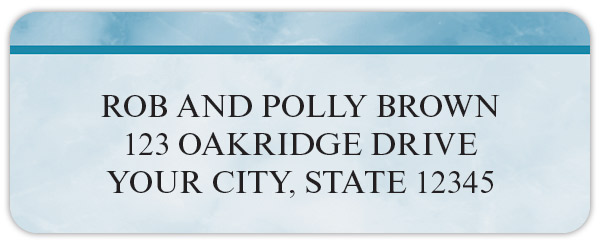 Venetian Address Labels