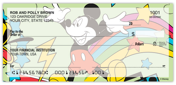 Mickey and Pals Checks
