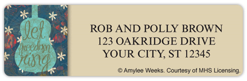 Brave &amp; Free Address Labels