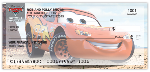 Disney/Pixar Cars Checks