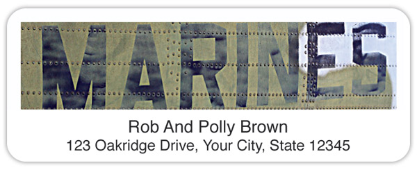 Marines Address Labels