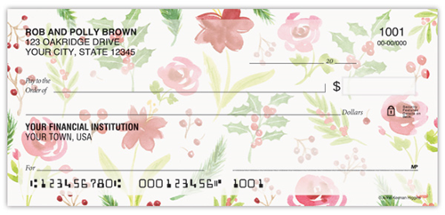 Seasonal Blooms Checks