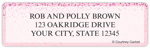 Confetti Splash Address Labels