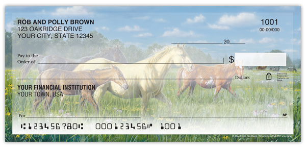 Hautman Brothers Wild Horses Checks