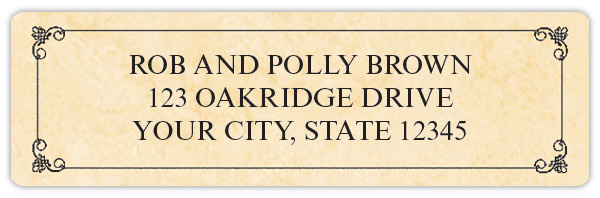 Antique Address Labels