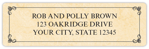 Antique Address Labels