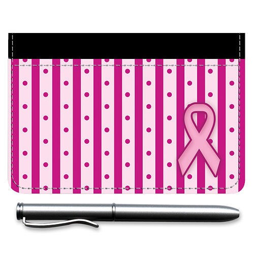 Pink Ribbon Debit Caddy
