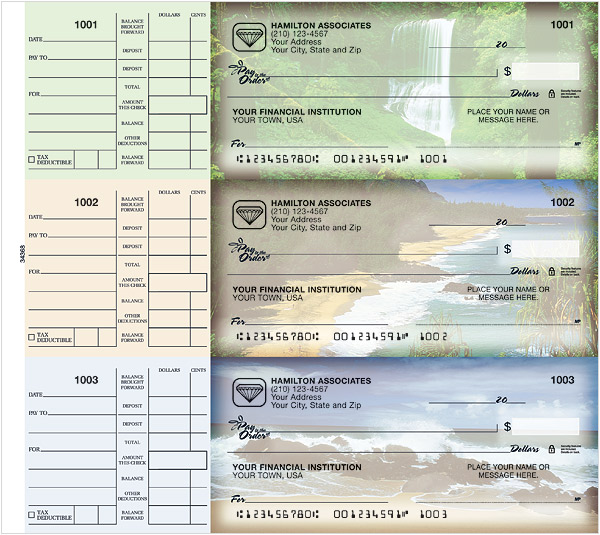 Paradise Waters Desk Checks