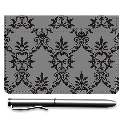 Soho Black Damask Debit Caddy