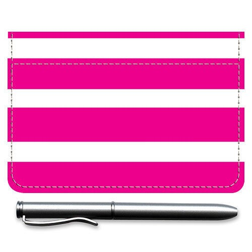 Soho Hot Pink Pinstripes Debit Caddy