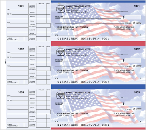 Stars &amp; Stripes Desk Checks