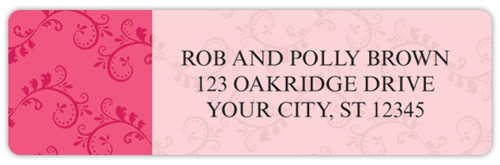 Modern Fleur Address Labels