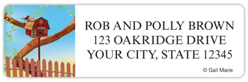Gail Marie My Garden Address Labels