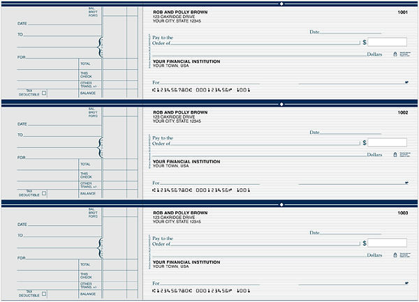 Blue Sheffield General Purpose Checks