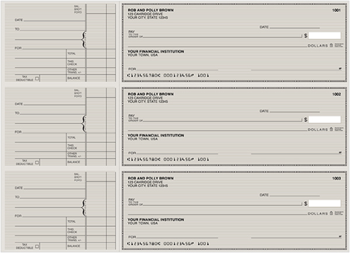 Classic Safety Gray General Purpose Checks