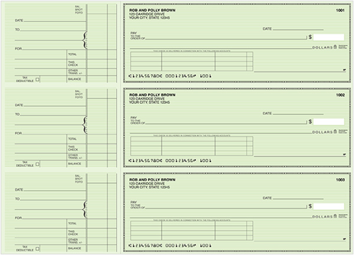 Green Safety Accounts Payable Checks