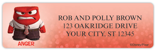 Inside Out  Address Labels