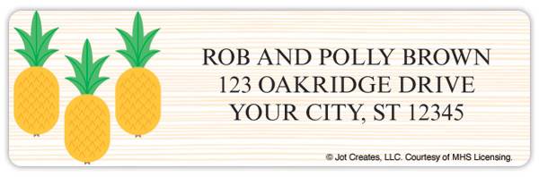 Fruits Address Labels