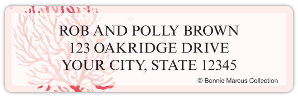 By The Sea Address Labels