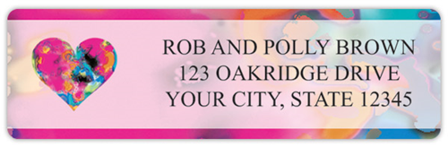 Precious Hearts Address Labels