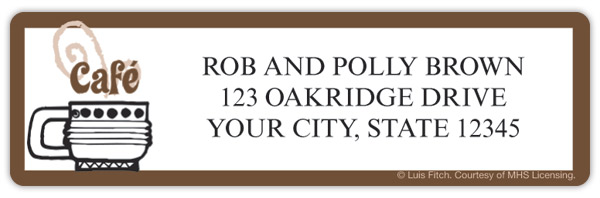 Coffee Time Address Labels