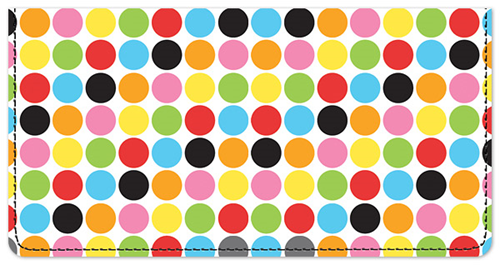 Bright Pop Checkbook Cover