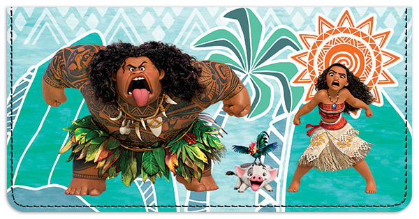 Moana Checkbook Cover