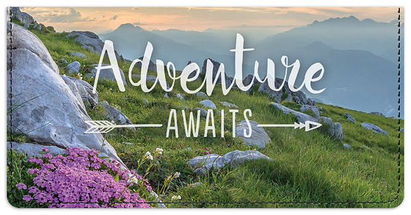 Adventures Checkbook Cover