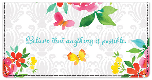 Pretty Things Checkbook Cover