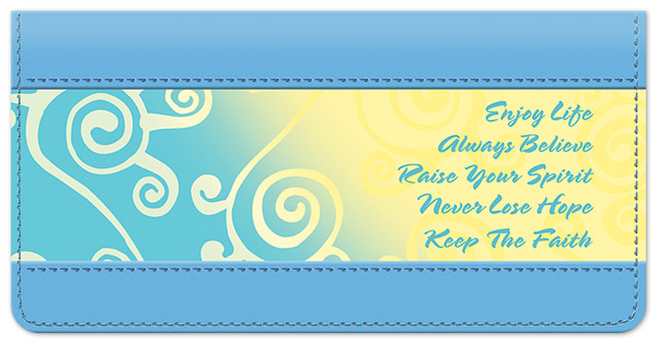 Keep The Faith Checkbook Cover