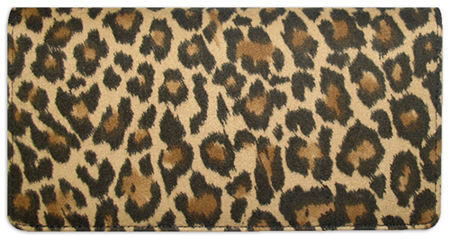 Faux Fur Checkbook Cover