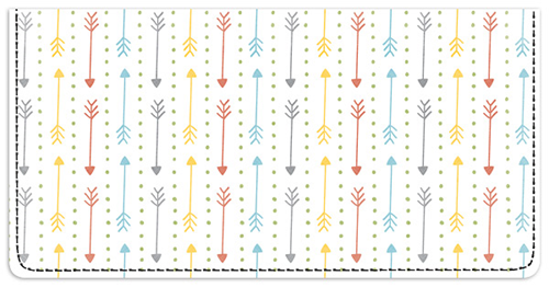 Colorful Cactus Checkbook Cover