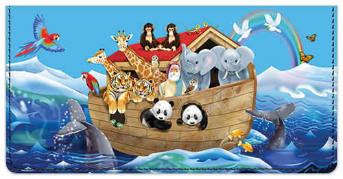 Noah's Ark Checkbook Cover