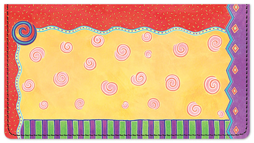 Confetti Checkbook Cover