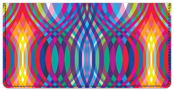 Designs by Shan Electric Spectrum Checkbook Cover