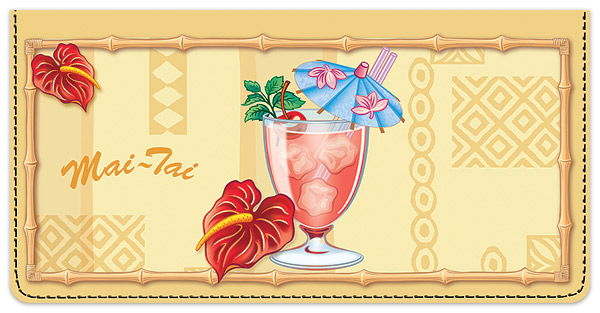 Designs by Shan Taste of Paradise Checkbook Cover