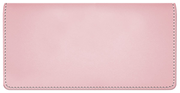 Pink Checkbook Cover