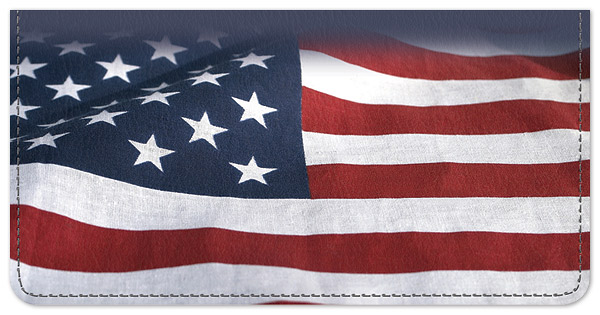 Stars & Stripes Checkbook Cover