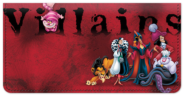 Disney Villains Checkbook Cover