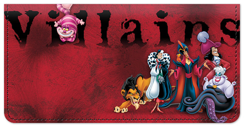 Disney Villains Checkbook Cover