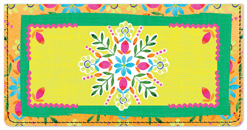 Fiesta Checkbook Cover