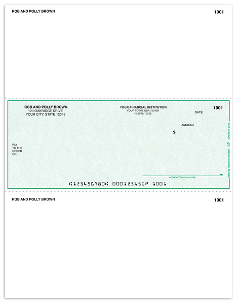 Green Laser Check in Middle