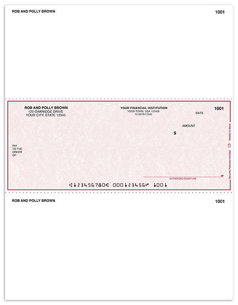 Maroon Laser Check in Middle