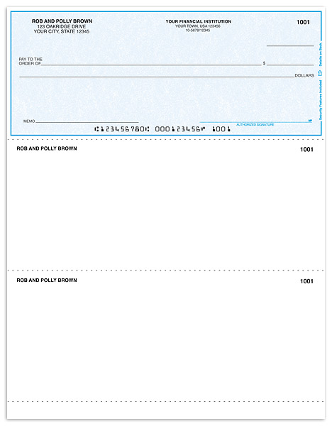 Blue Laser Check on Top