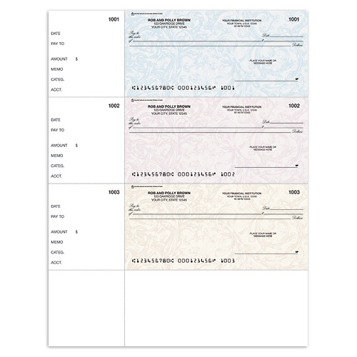 Laser Wallet Check - Baroque