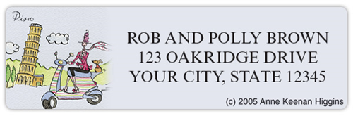 International Lulu Sheet Labels