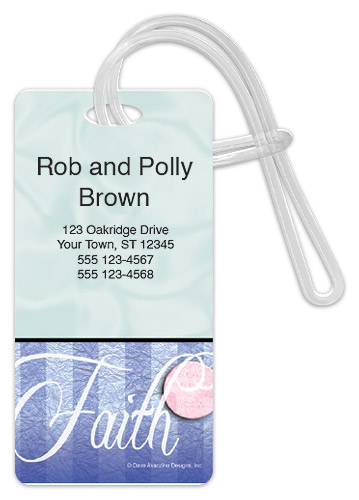 Faith Luggage Tag