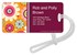 Pop Floral Luggage Tag Image 1