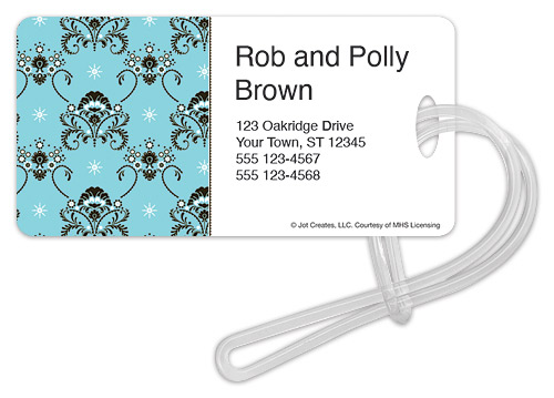 Secret Garden Luggage Tag